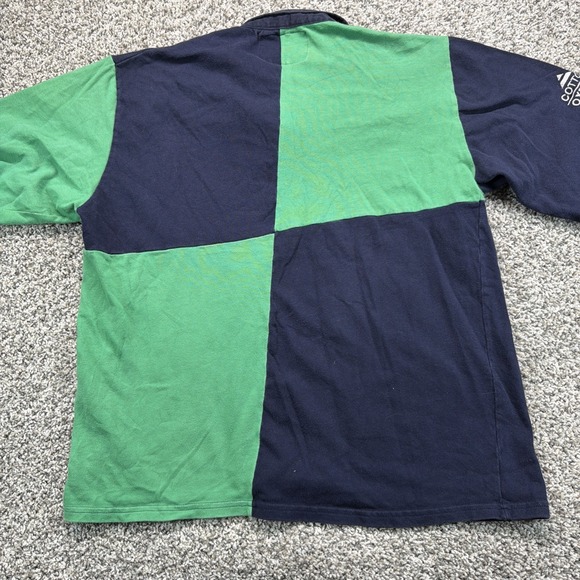 Vintage 1998 Buroughmuir Rugby Shirt Cotton Oxford Mens Large Scotland - Picture 7 of 8
